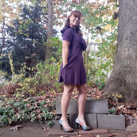 Organic Dress w/Pockets - Picture 3 of 10